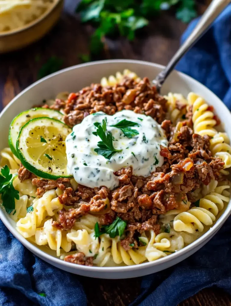 Türkische Pasta Mit Hackfleisch Und Joghurt-sauce Rezept Einfach