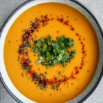 Tyrkische rote Linsensuppe