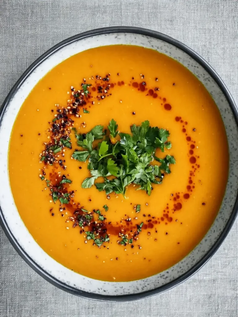 Türkische rote Linsensuppe: Cremig, gesund und blitzschnell