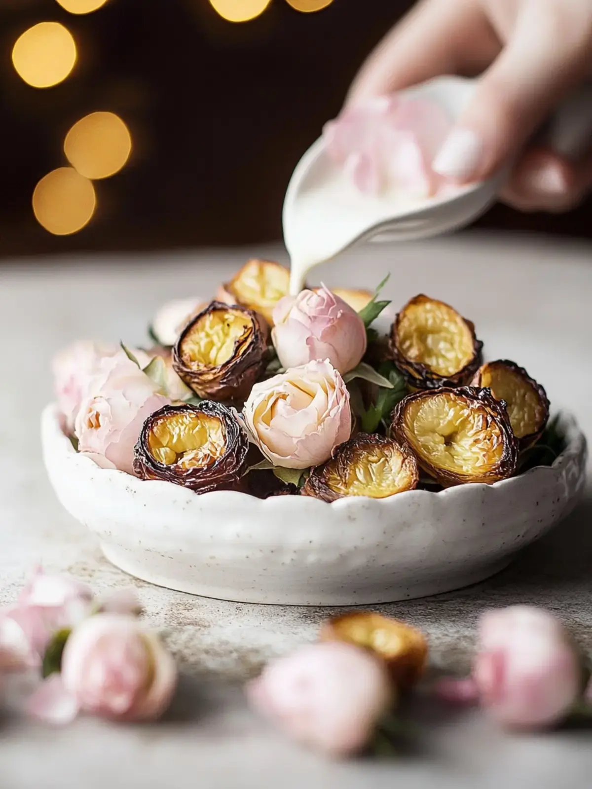 Ultimativ Knusprigen Zerdrückten Rosenkohl