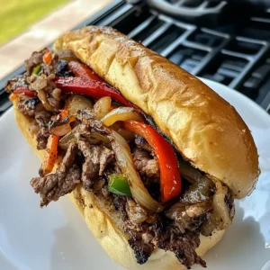Ultimatives gegrilltes Cheesesteak mit geräuchertem Gouda