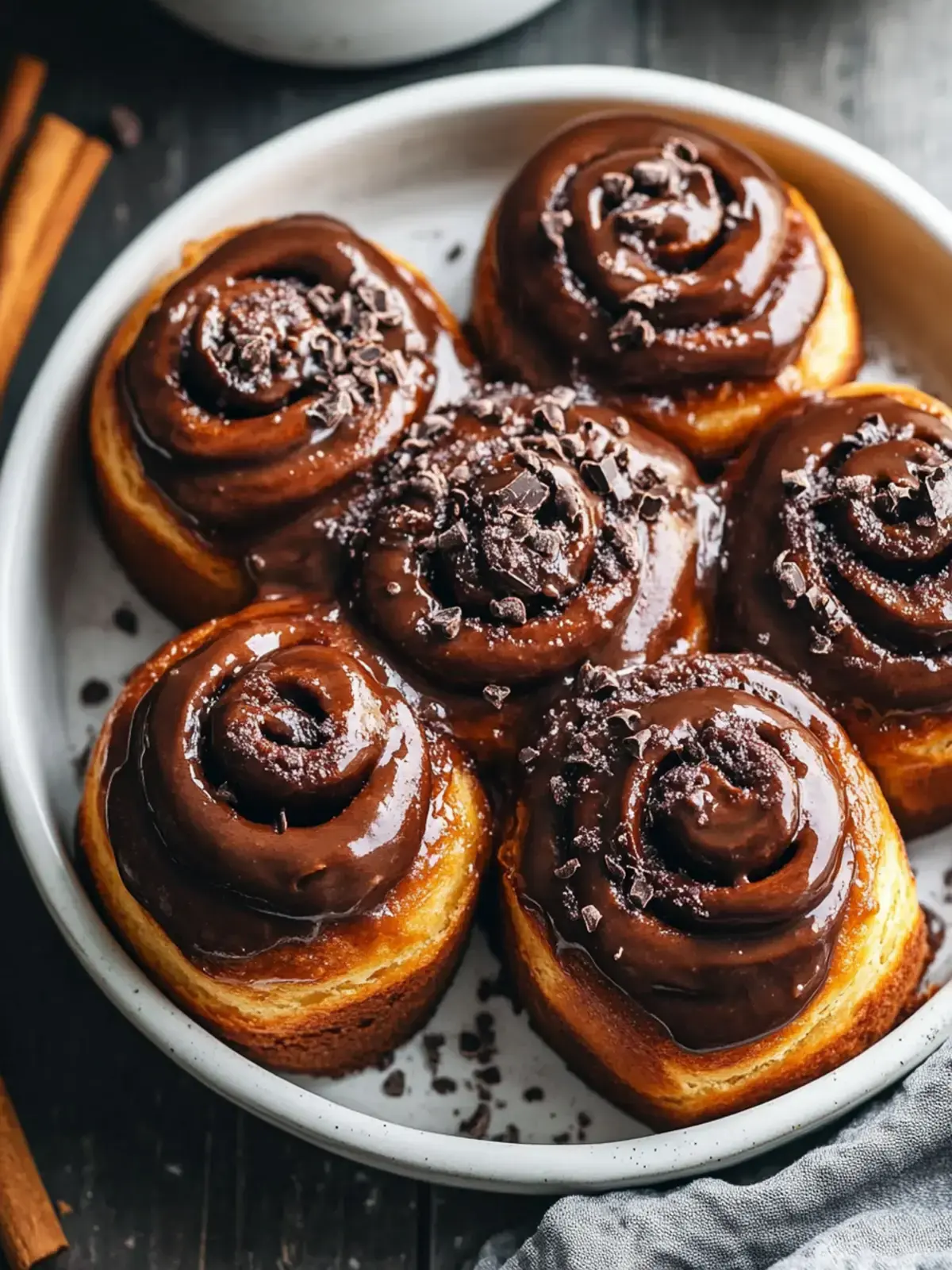 Unwiderstehliche Schoko-Zimtschnecken