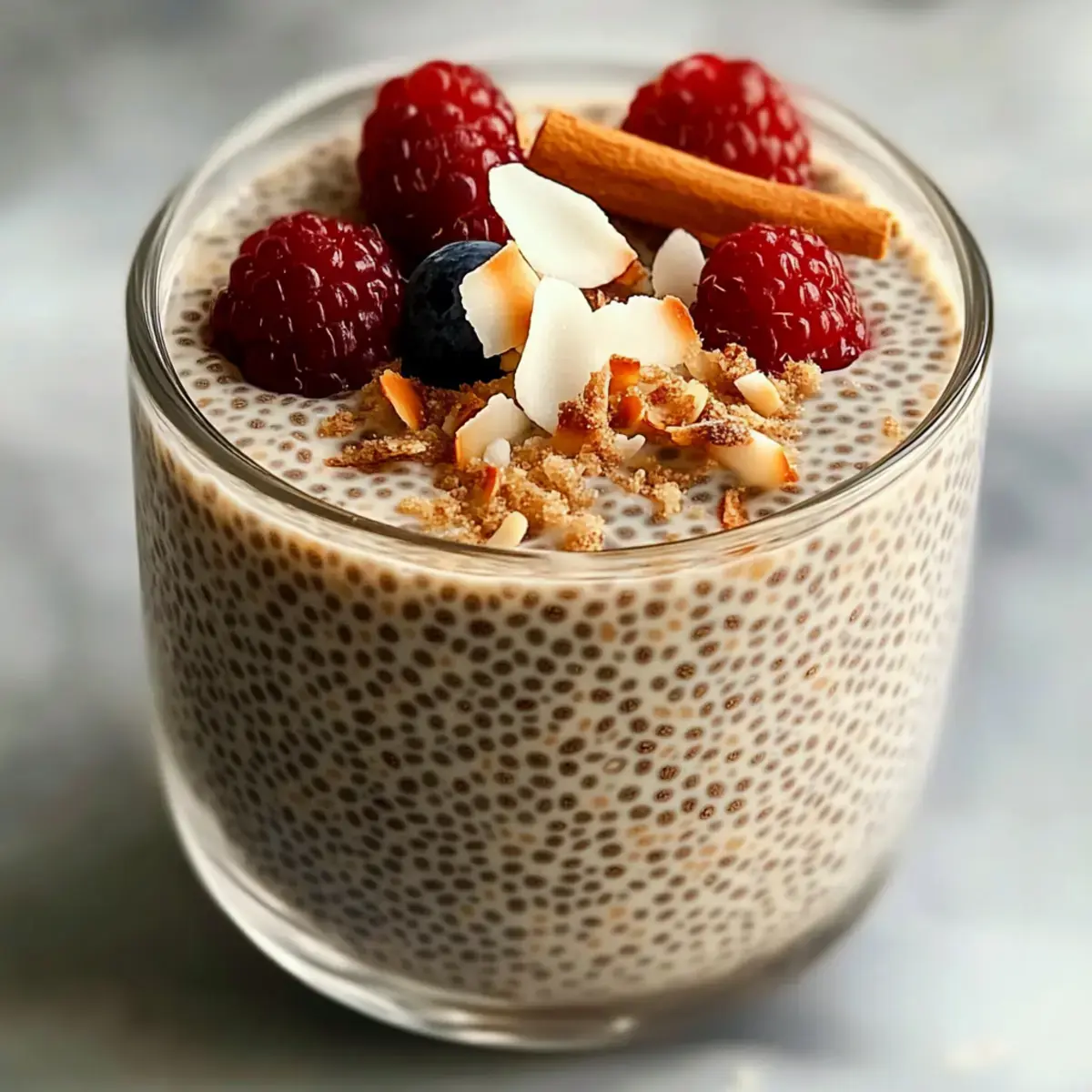 Vanille Zimt Chia Pudding