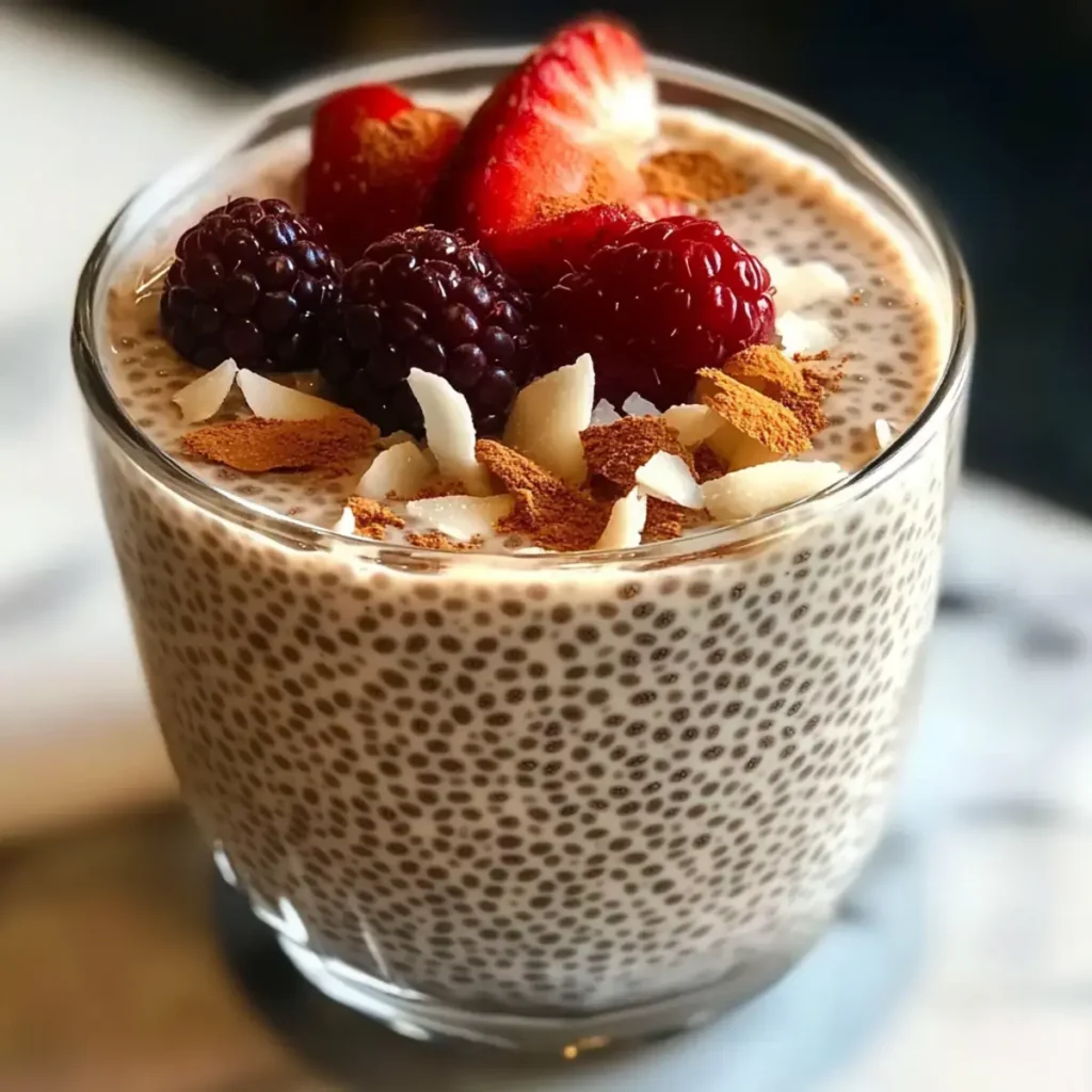 Magischer Vanille Zimt Chia Pudding – Sorgfältig und einfach