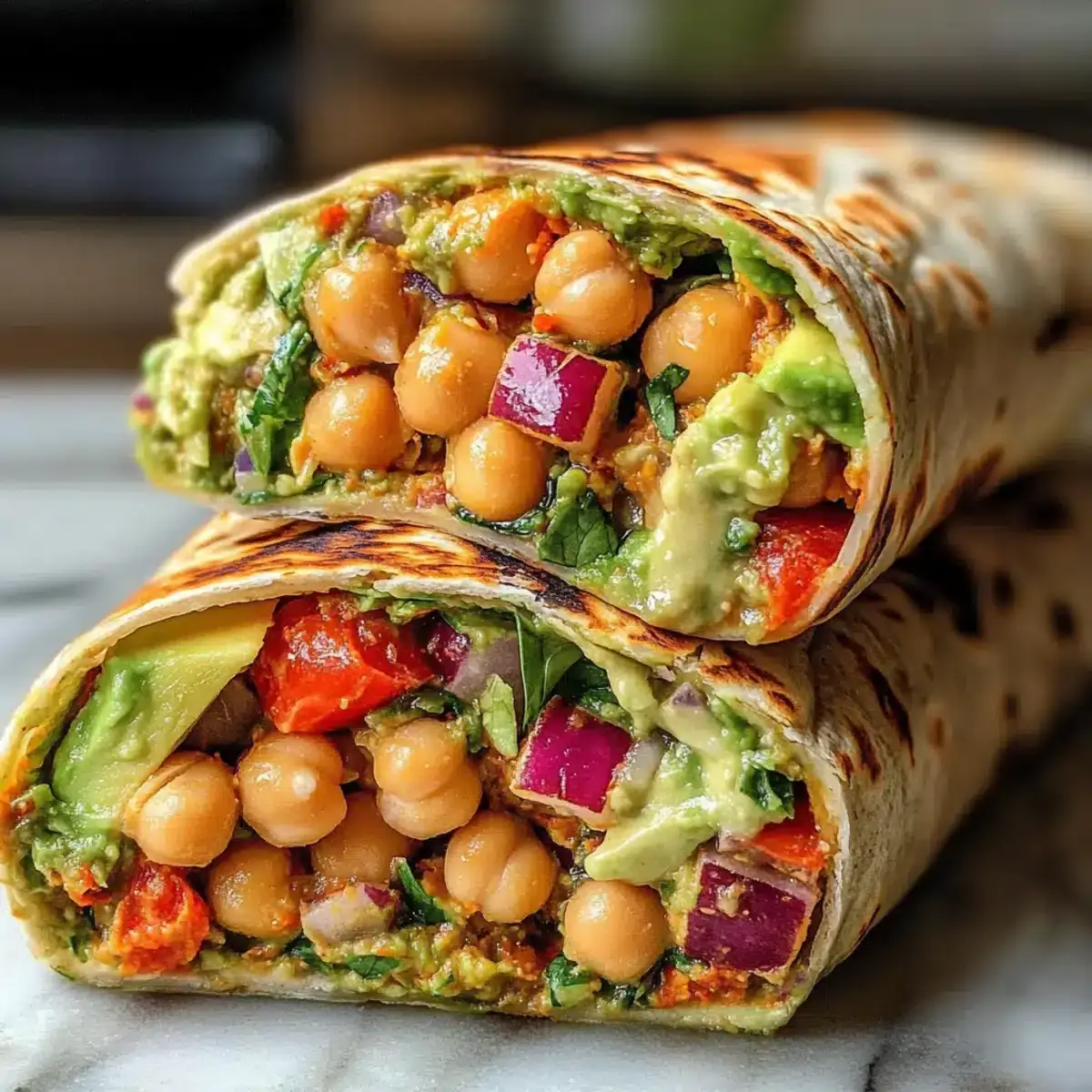 Vegane Gemyse Wickel