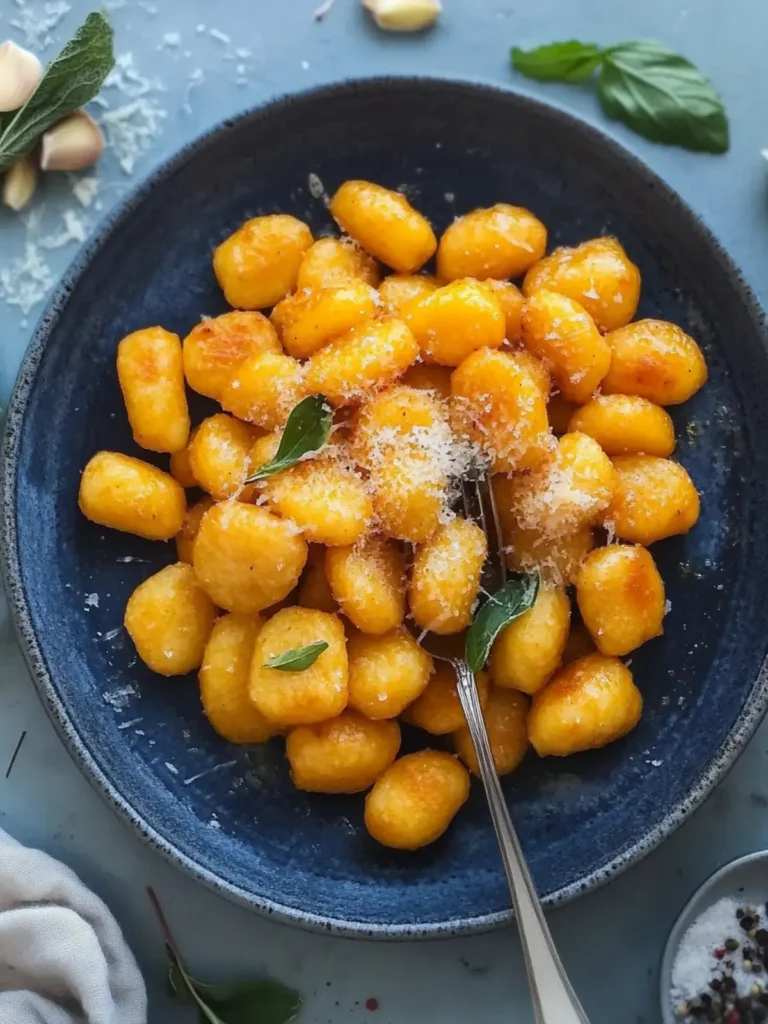 Kürbis-Gnocchi: Einfache, vegane Herbstfreude entdecken