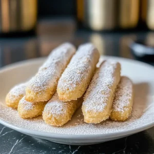 Luftige Vegane Löffelbiskuit