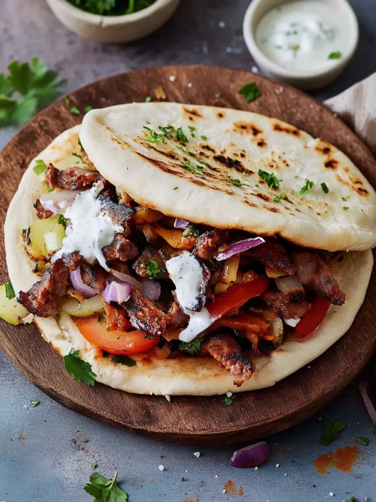Veganer Döner mit Jackfruit