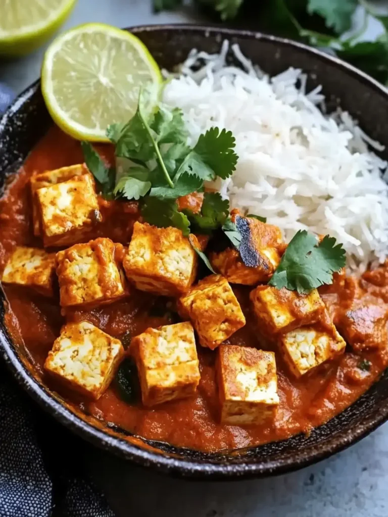 Veganes Tofu Tikka Masala: Ein schnelles, köstliches Gericht