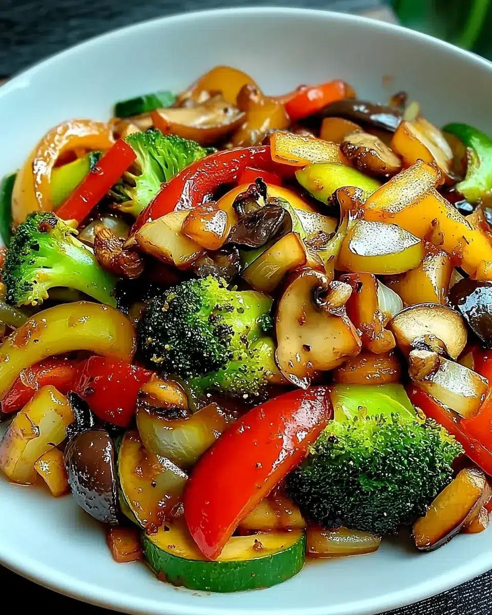 Vegetarische Gemüsepfanne Rezept