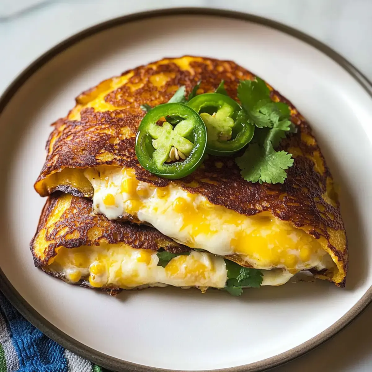 Venezolanische Maispfannkuchen