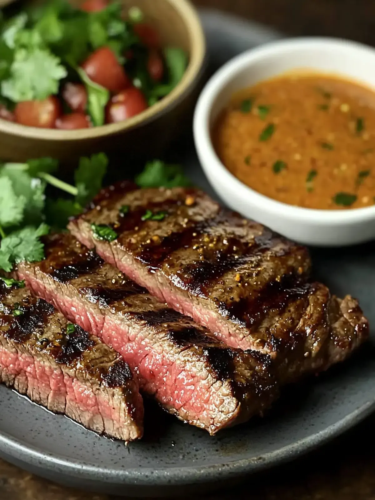 Weinender Tiger Steak