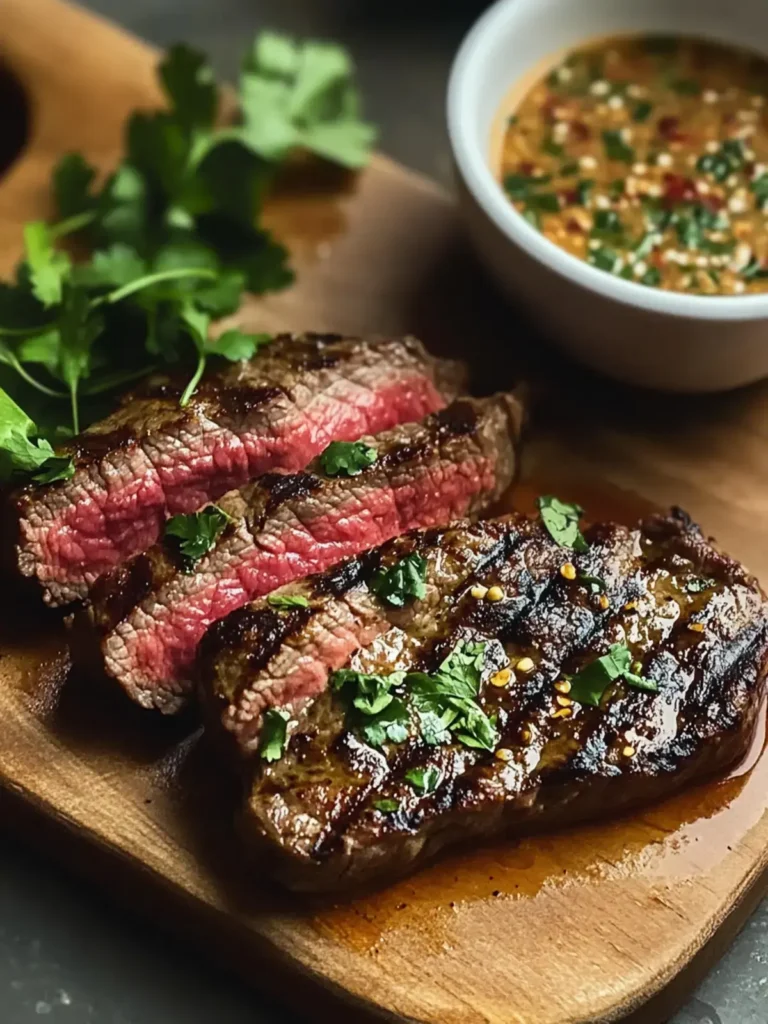 Weinender Tiger Steak