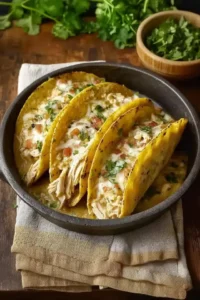 White Chicken Chili Tacos – einfach & würzig