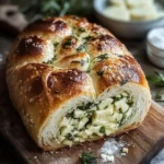 Wirbelbrot mit Knoblauch Kryutern Kyse