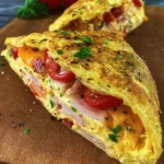 Wrap Omelette Rezept