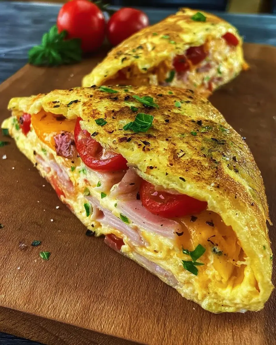 Wrap Omelette Rezept