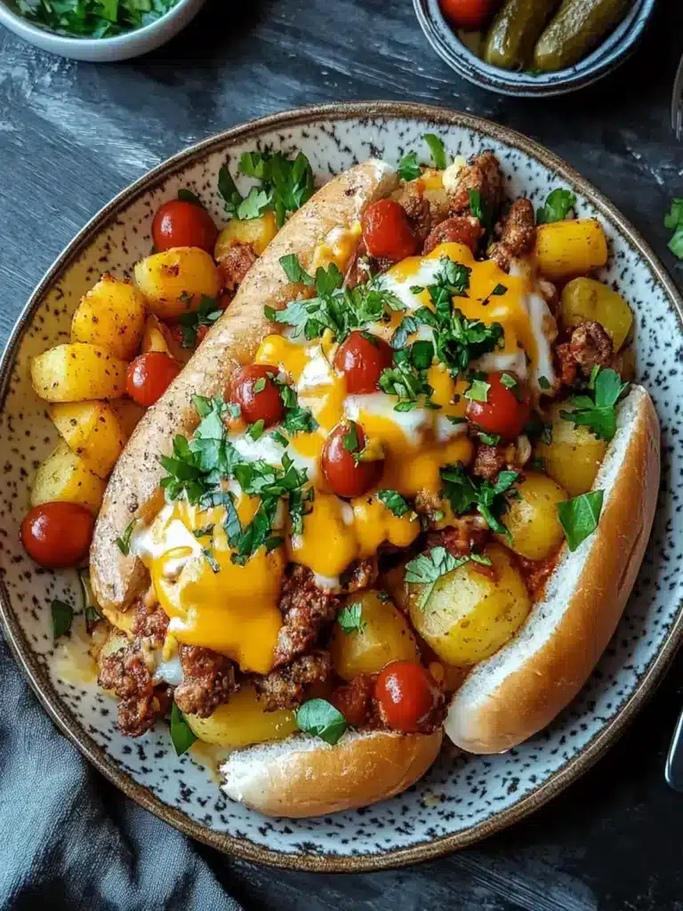 Wurst- und Kartoffel-Frühstücksschalen für einen perfekten Start