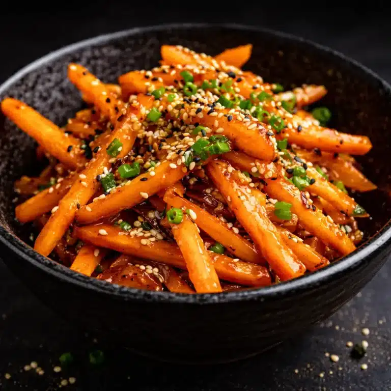 Würziger Möhrensnack aus Japan