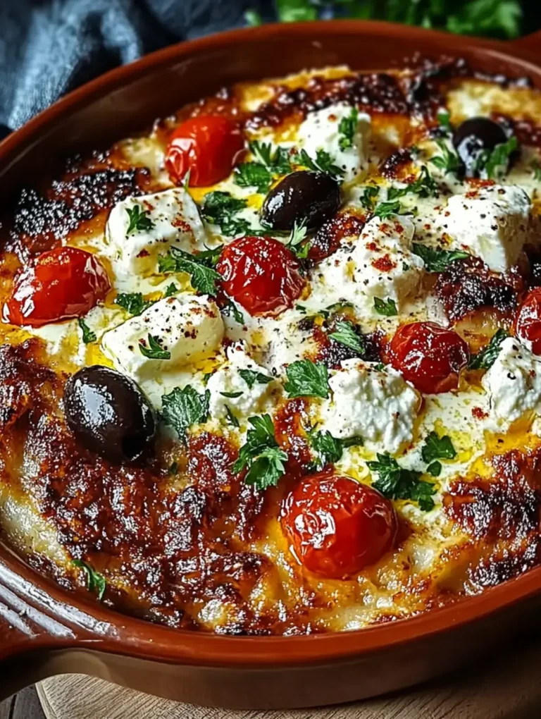 Würziger Türkischer Hackauflauf Feta Joghurt