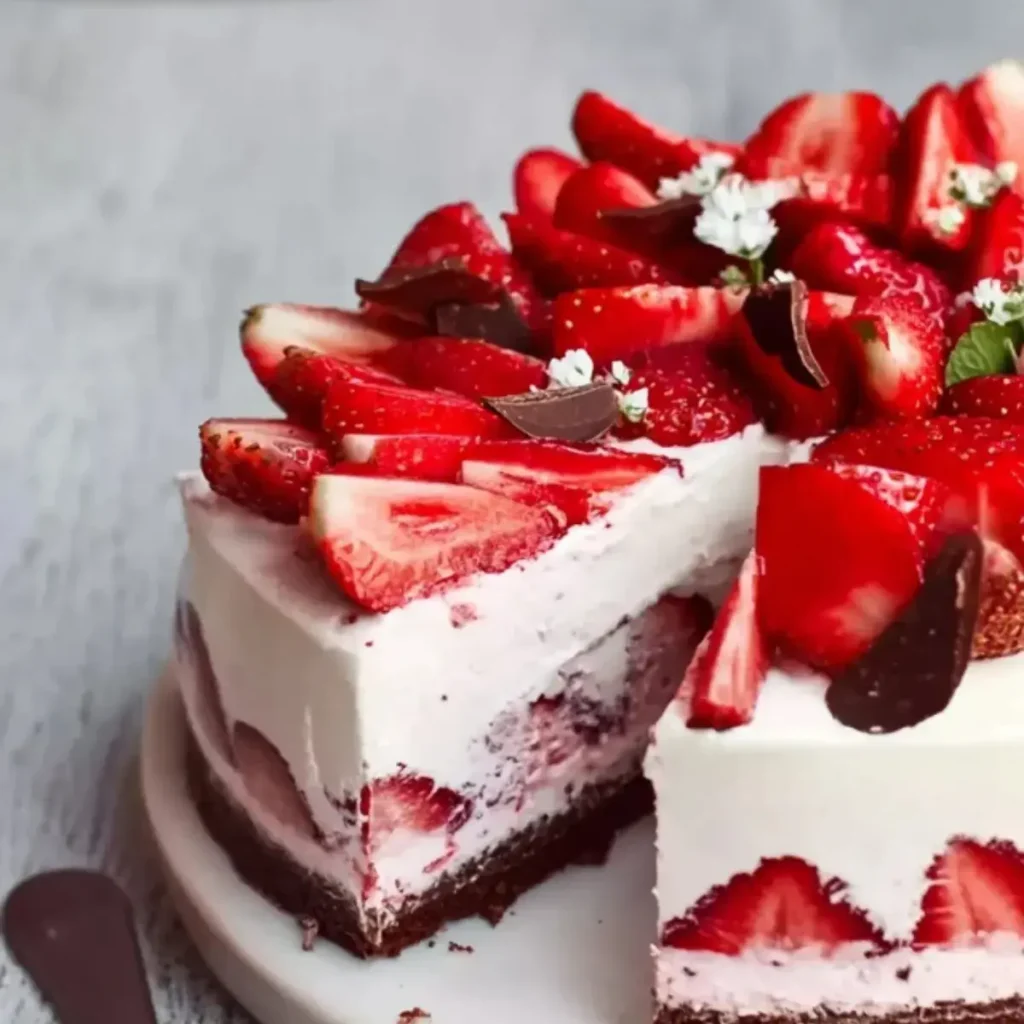 Yogurette Erdbeertorte