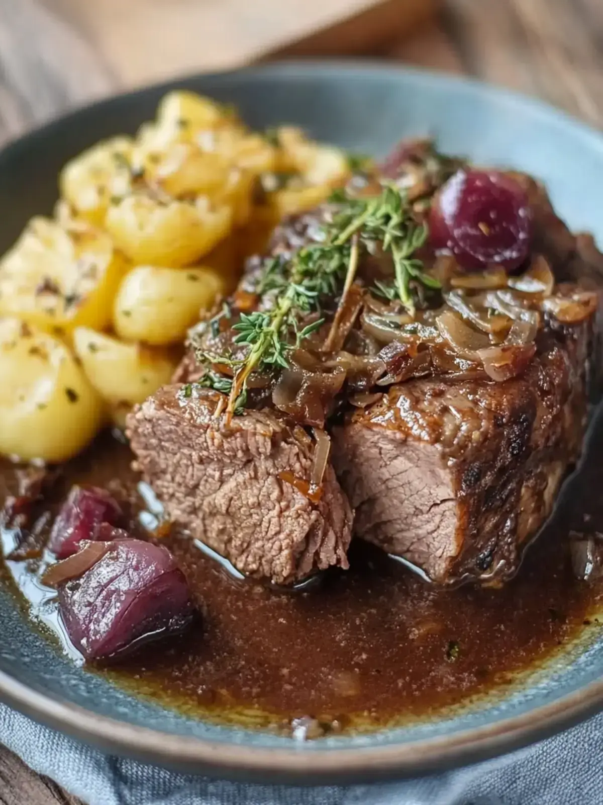 Zarter klassischer Sauerbraten
