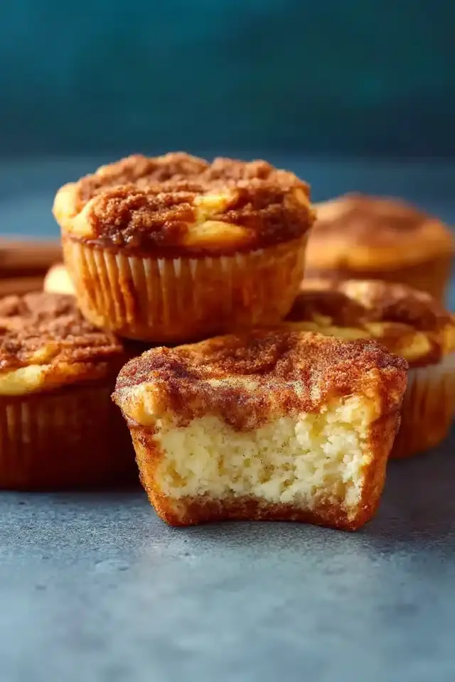 Zimt Cheesecake Muffins