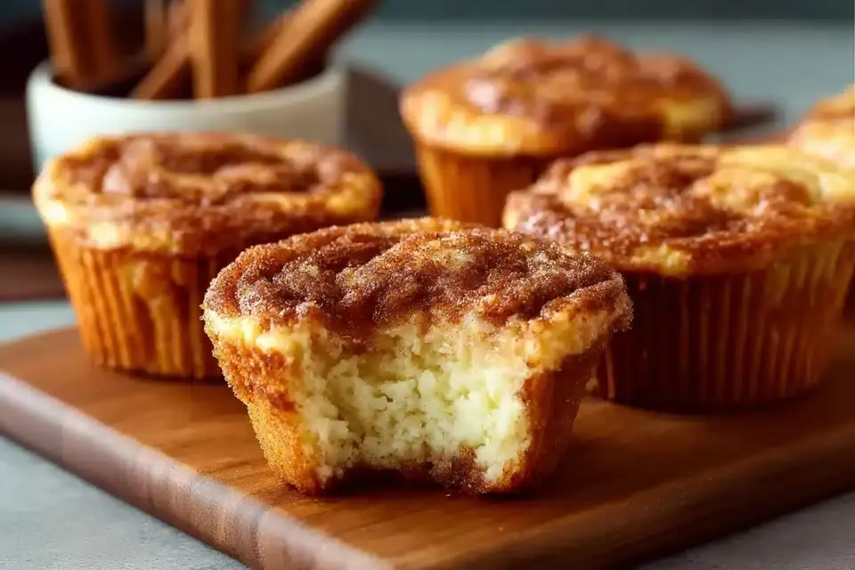 Zimt Cheesecake Muffins