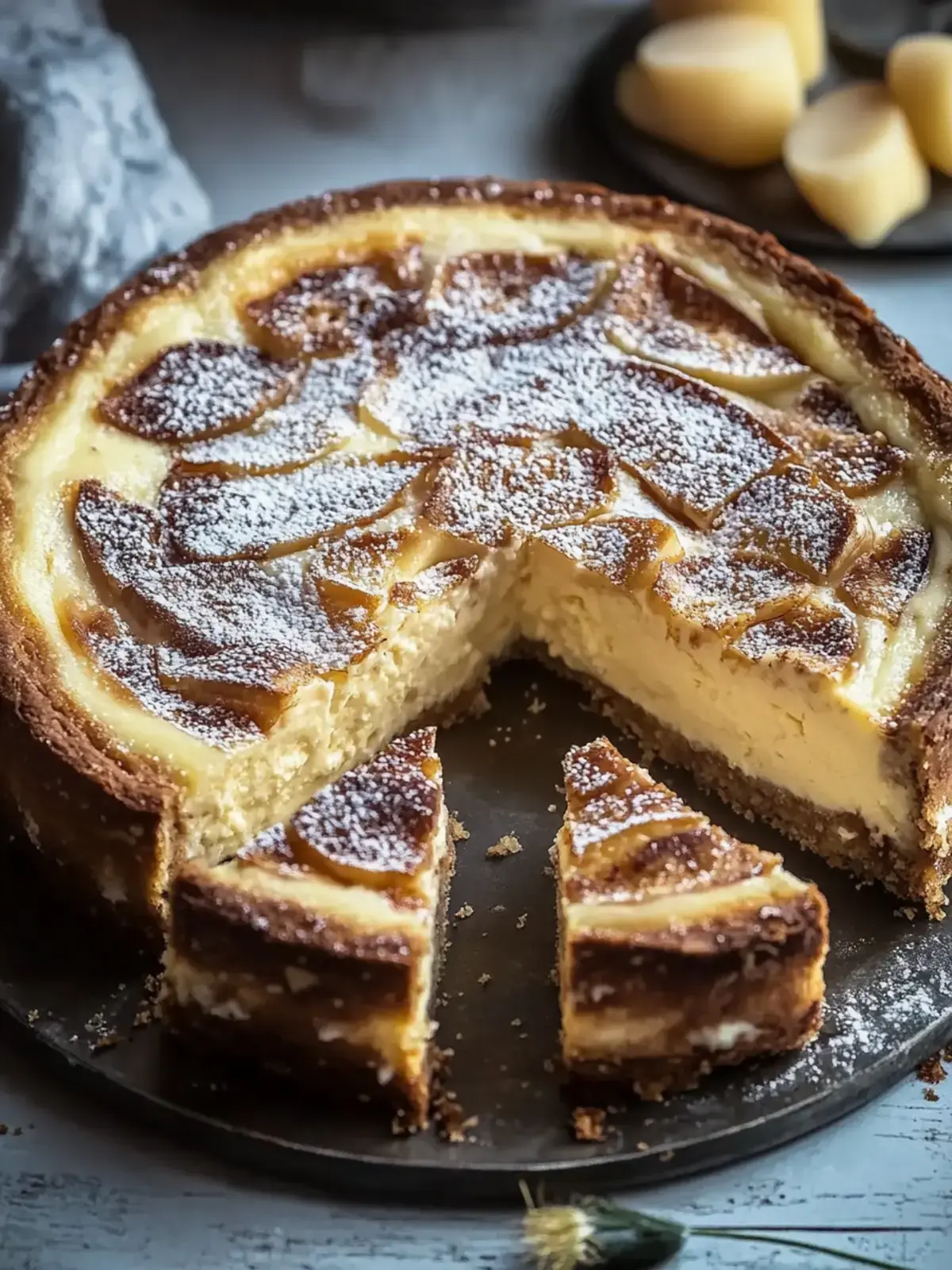 Zimtschnecken Käsekuchen