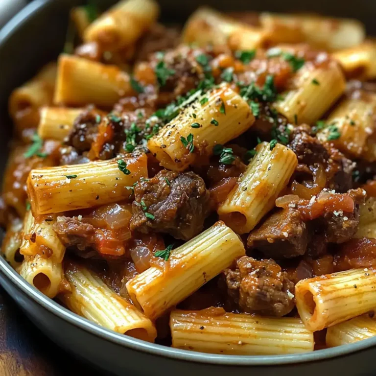 Ziti alla Genovese