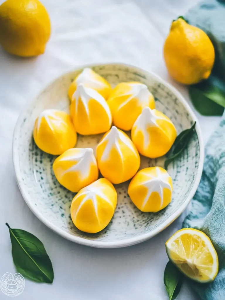 Zitronen-Baiserküsschen