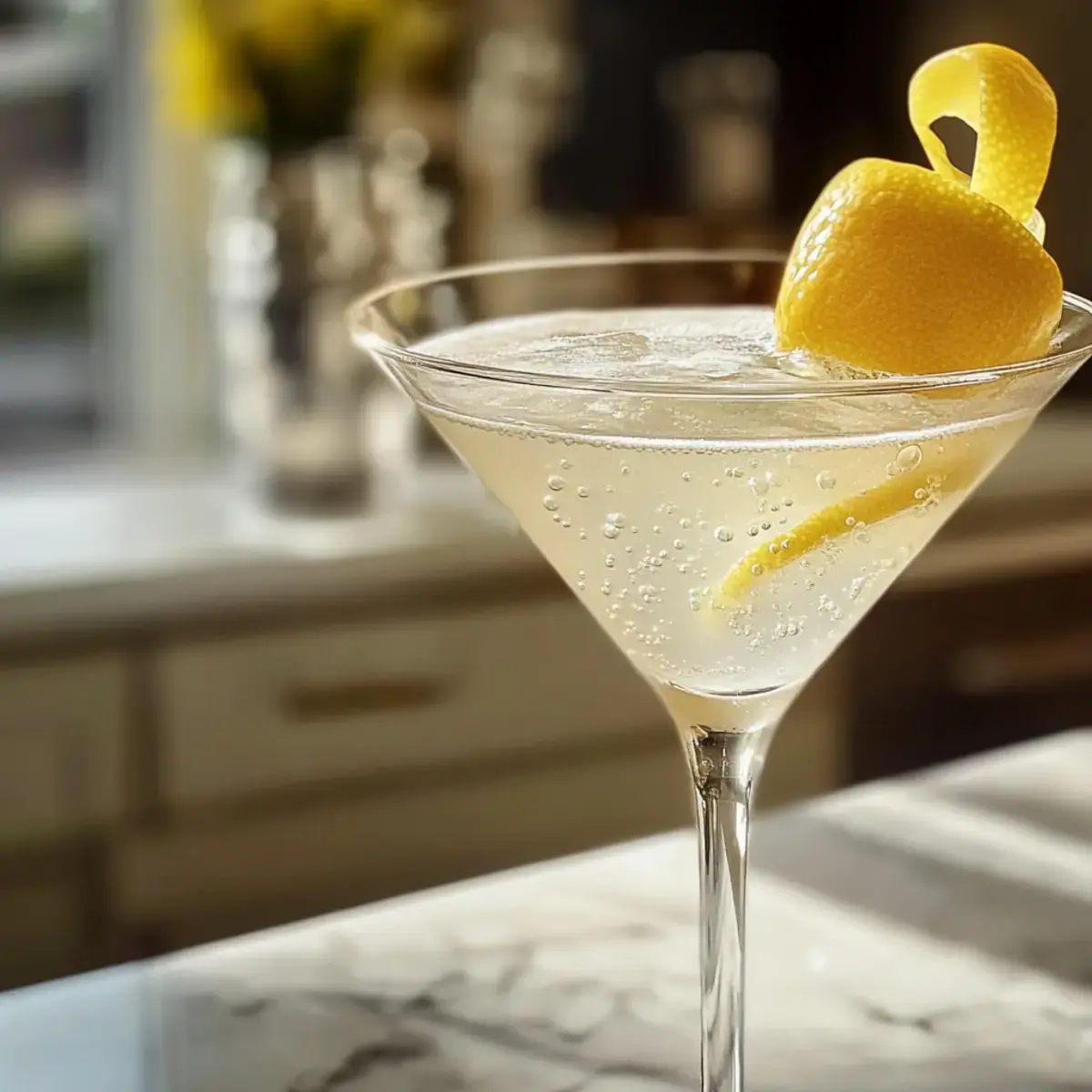 Zitronen Drop Mocktail