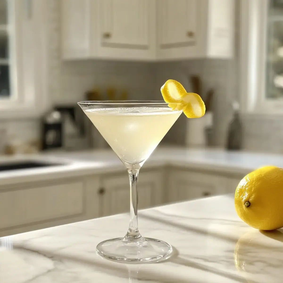 Zitronen Drop Mocktail