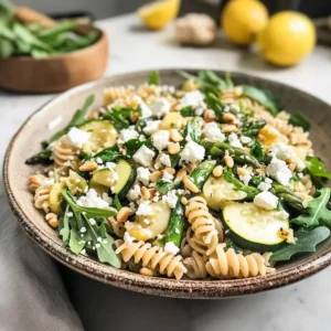 Zitronen-Frühling-Pasta-Salat