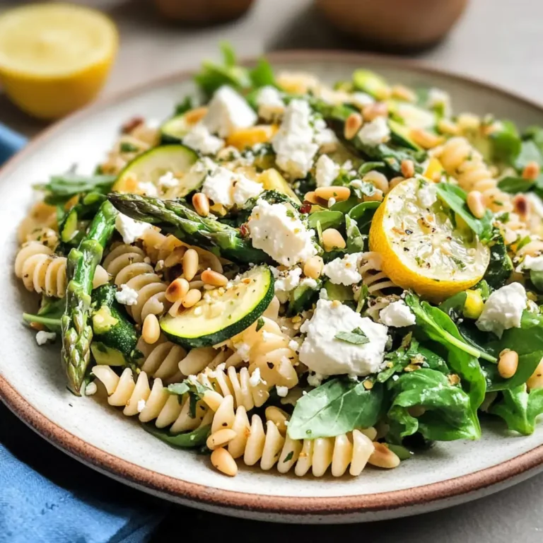 Zitronen-Frühling-Pasta-Salat