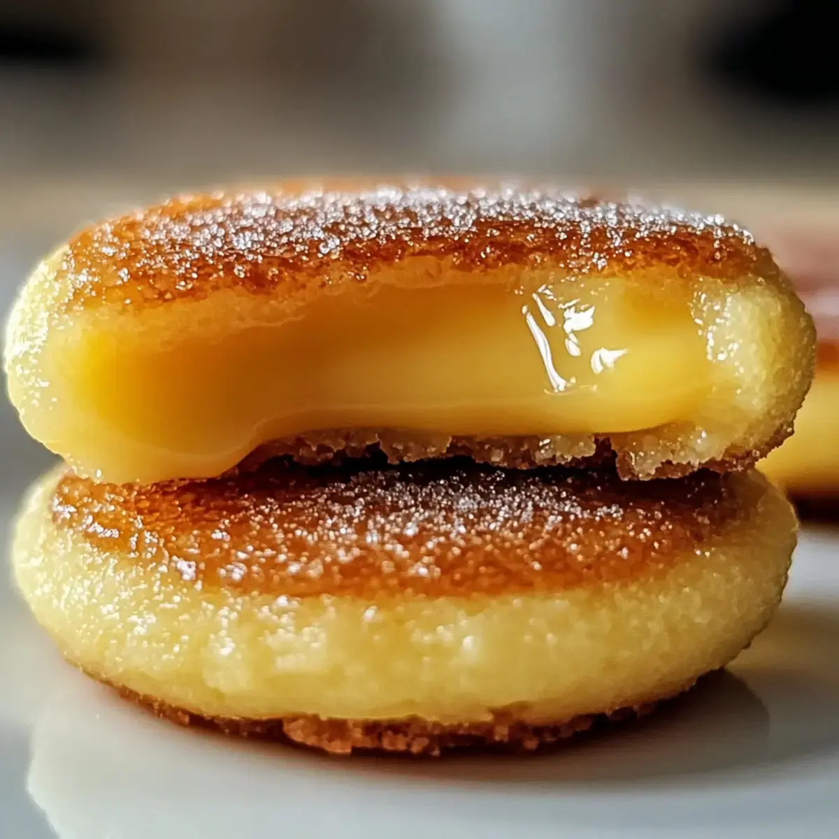 Zitronencreme Brûlée Kekse