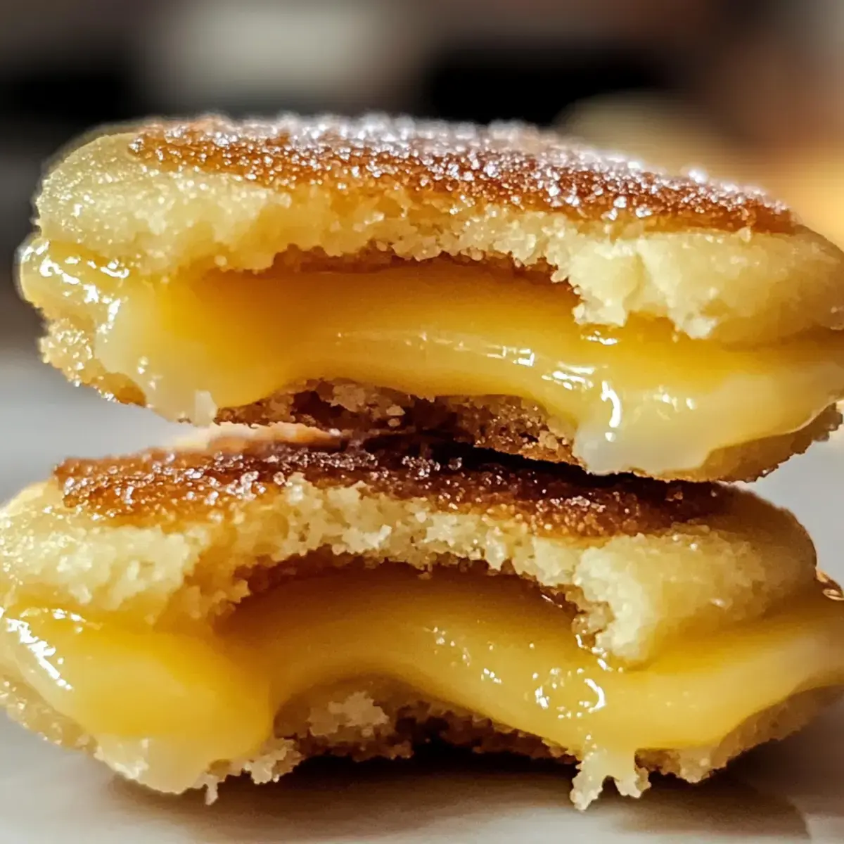 Zitronencreme Brûlée Kekse