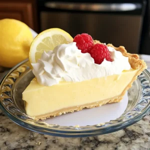 Erfrischende Zitronencremetorte (No-Bake)