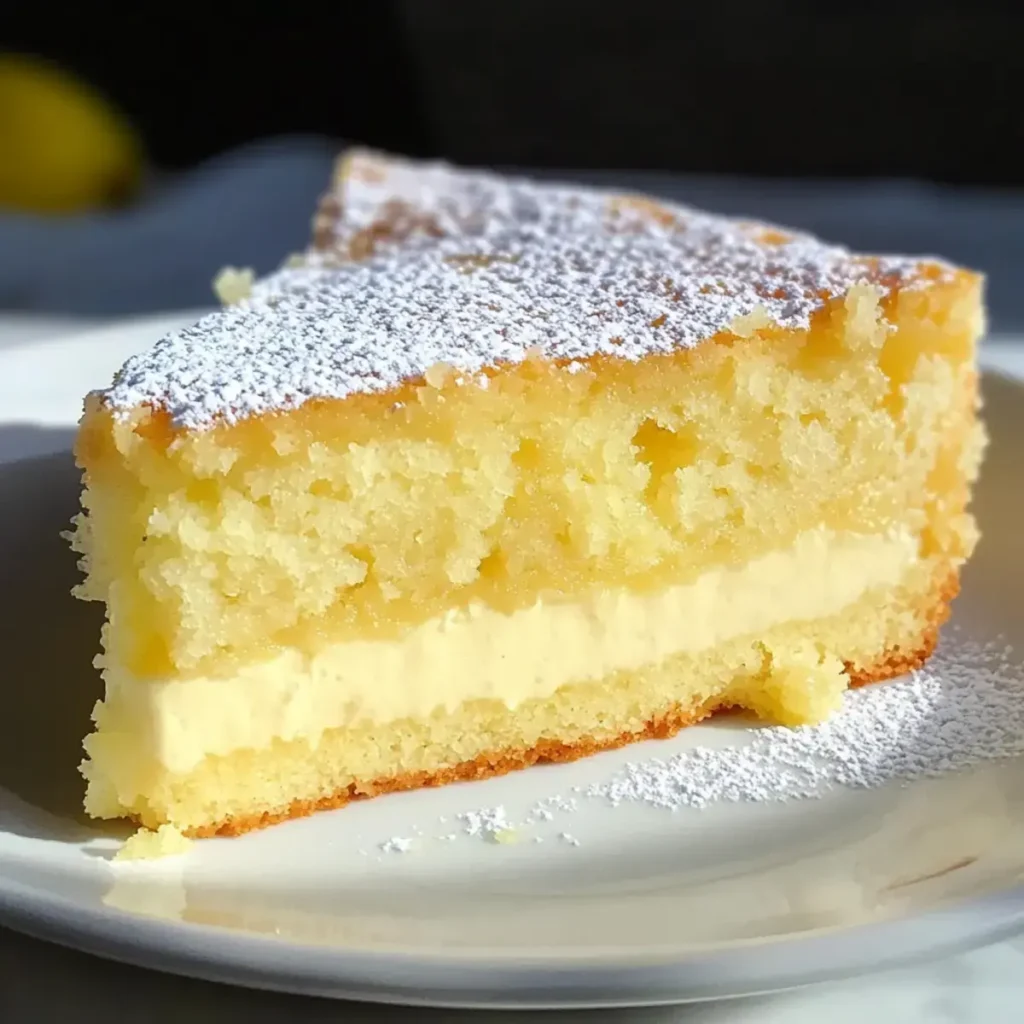 Zitronenpuddingkuchen