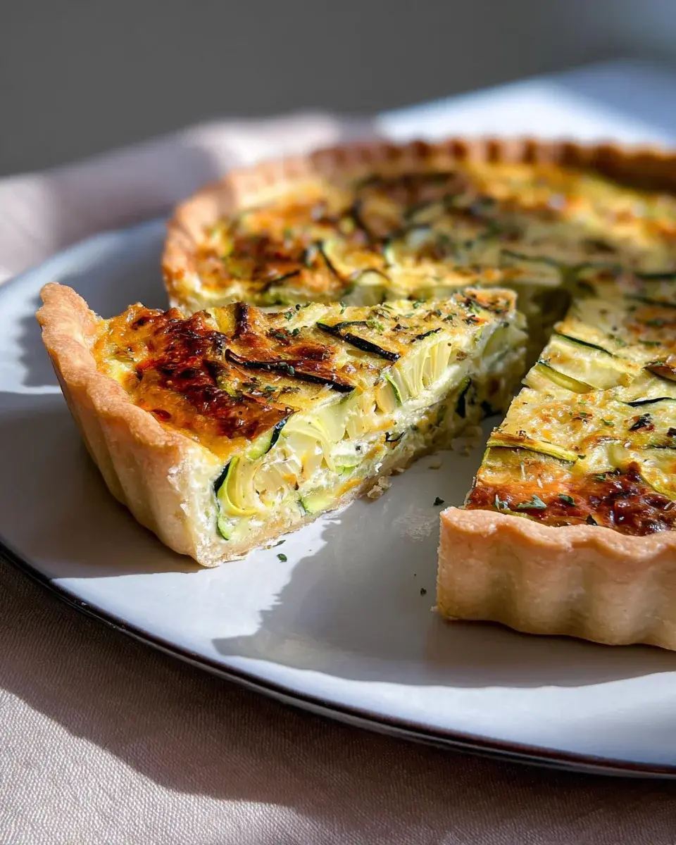 Zucchini Quiche Rezept
