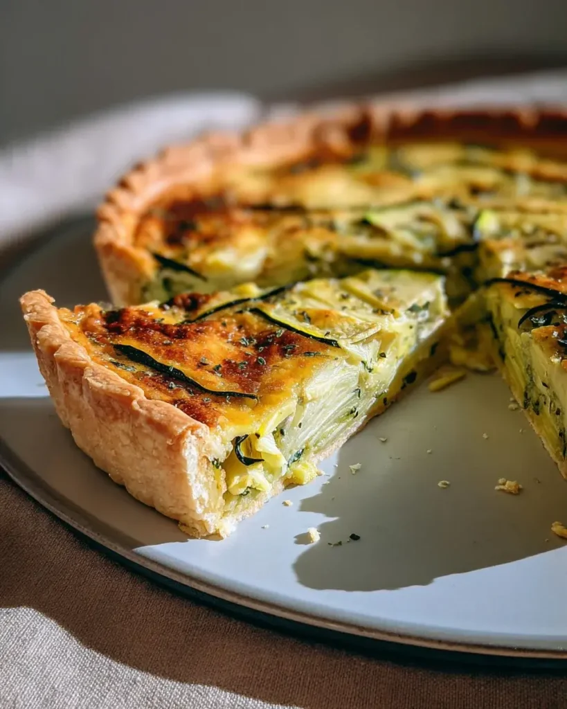 Zucchini Quiche Rezept