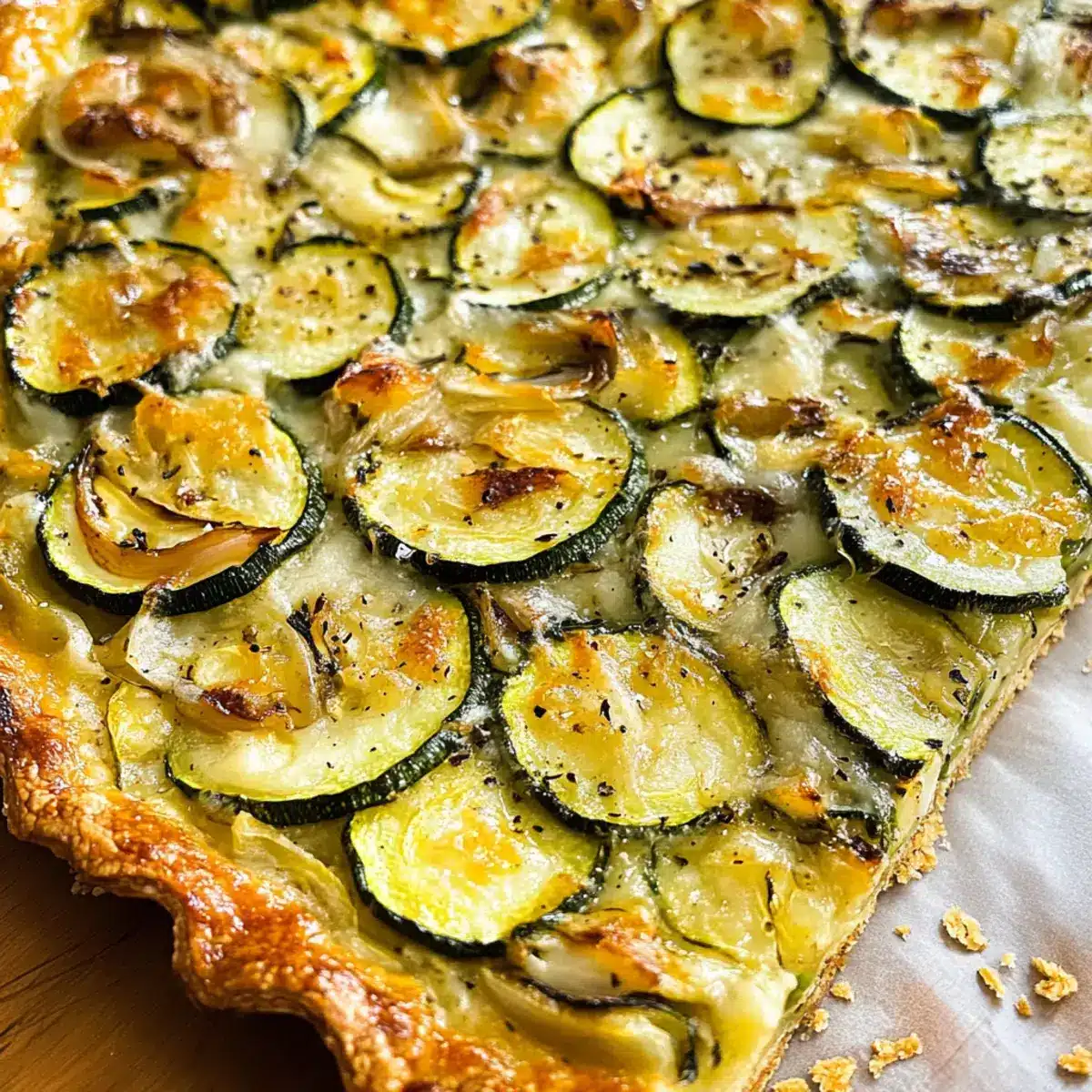 Zucchini Scarpaccia Rezept