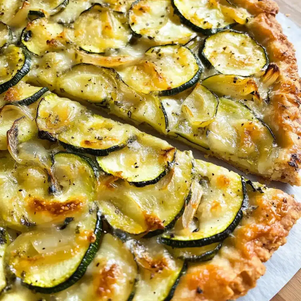 Zucchini Scarpaccia Rezept