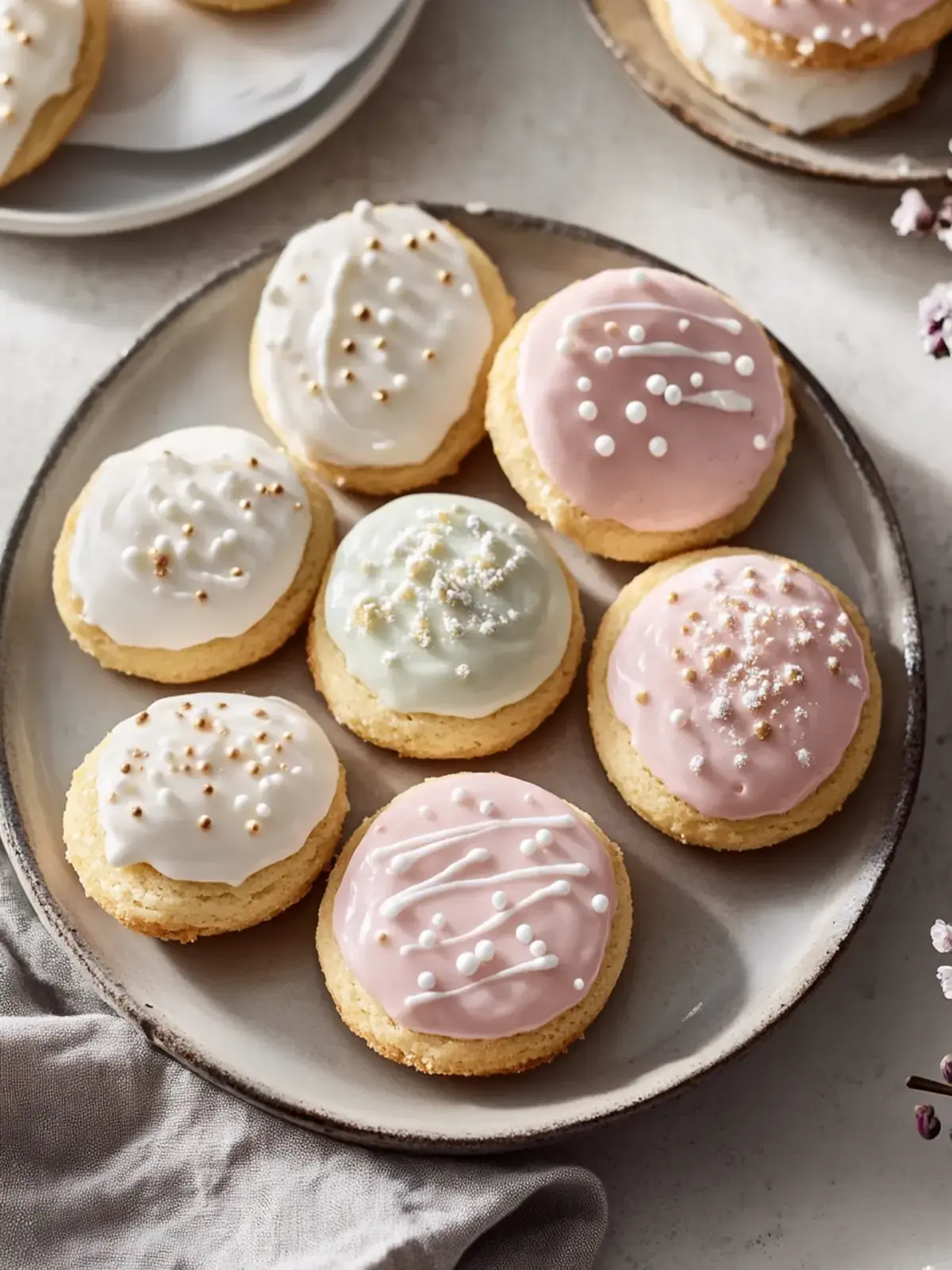 Zuckerplytzchen in Eiform