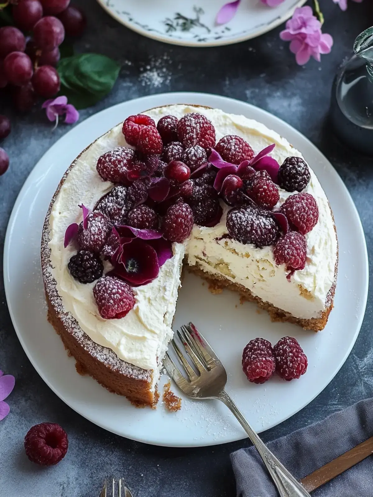 Zwetschgen Schmand Kuchen