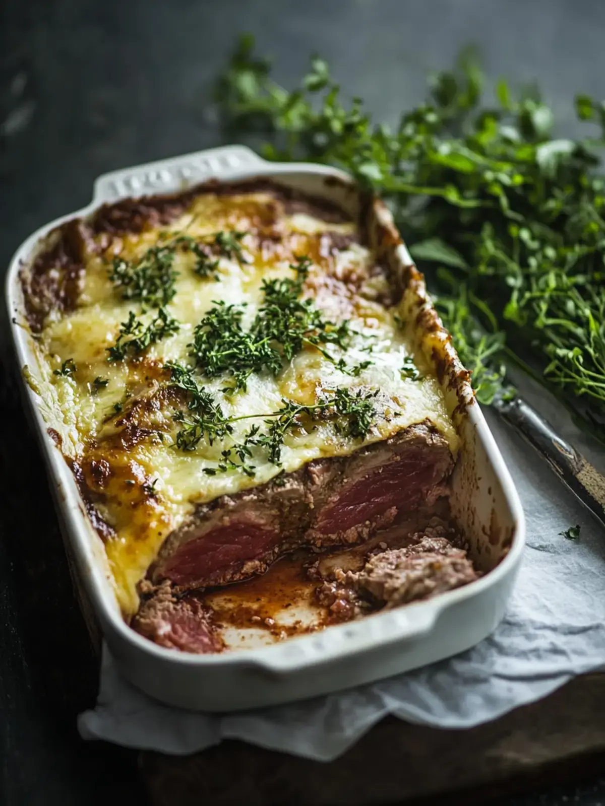 Zwiebel Hackfleisch Auflauf