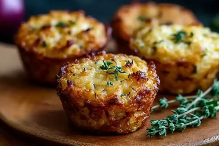 Zwiebelkuchenmuffins