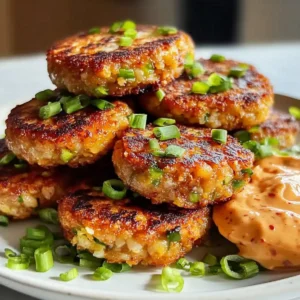 Asiatische Thunfischkuchen mit Sriracha Aioli