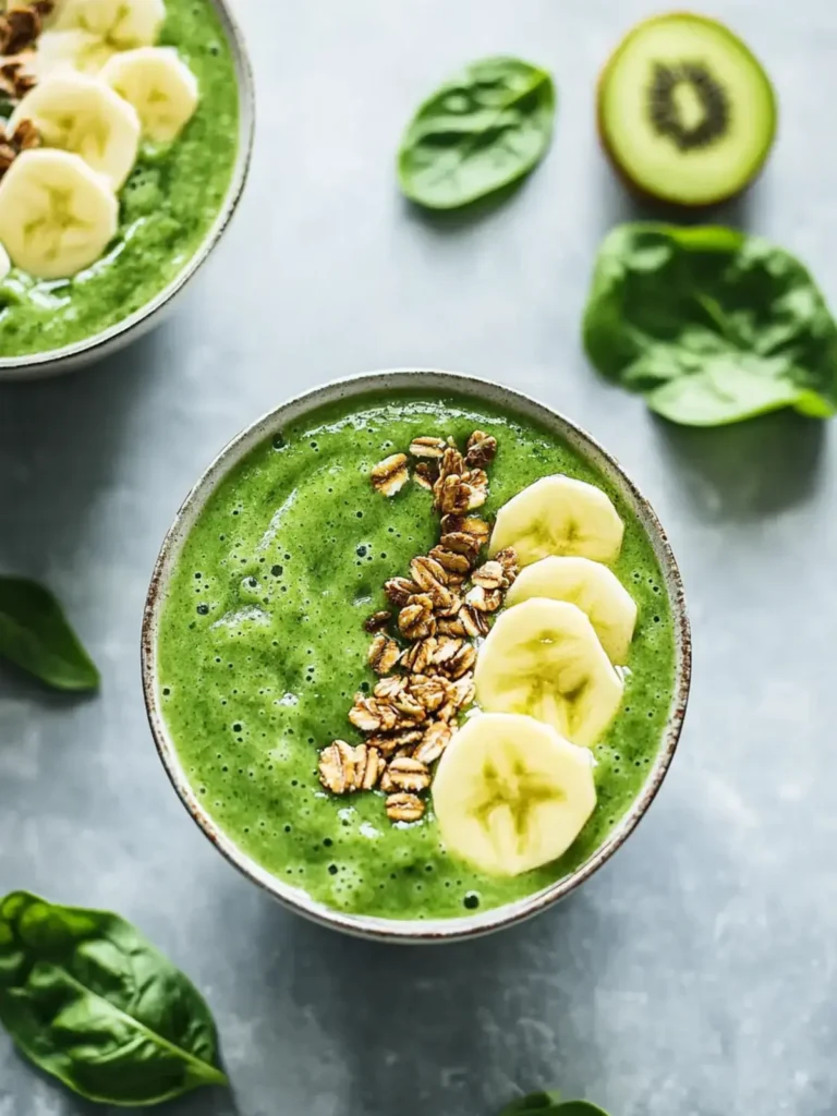 beste grüne Smoothie-Schüssel