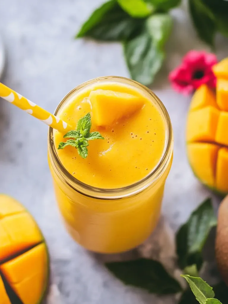 Der Beste Mango Smoothie – Einfach, Gesund und Erfrischend